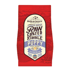 Stella and Chewy’s: Cage-Free Chicken Raw Coated Kibble Puppy